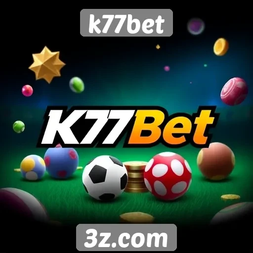 Variedade de jogos disponíveis no K77bet